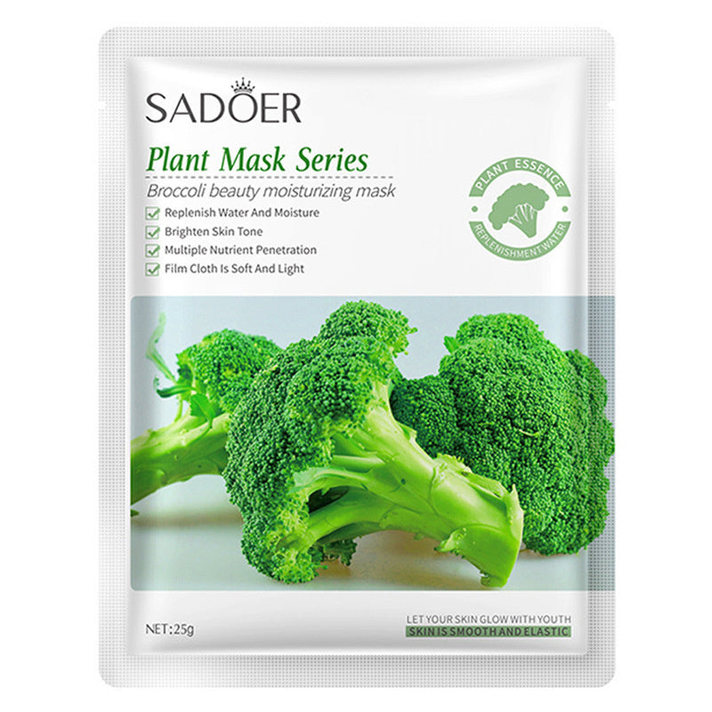 its zara broccoli facial  mask sheet