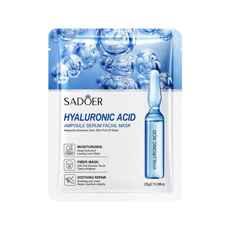 its zara hyaluronic acid ampoule serum mask