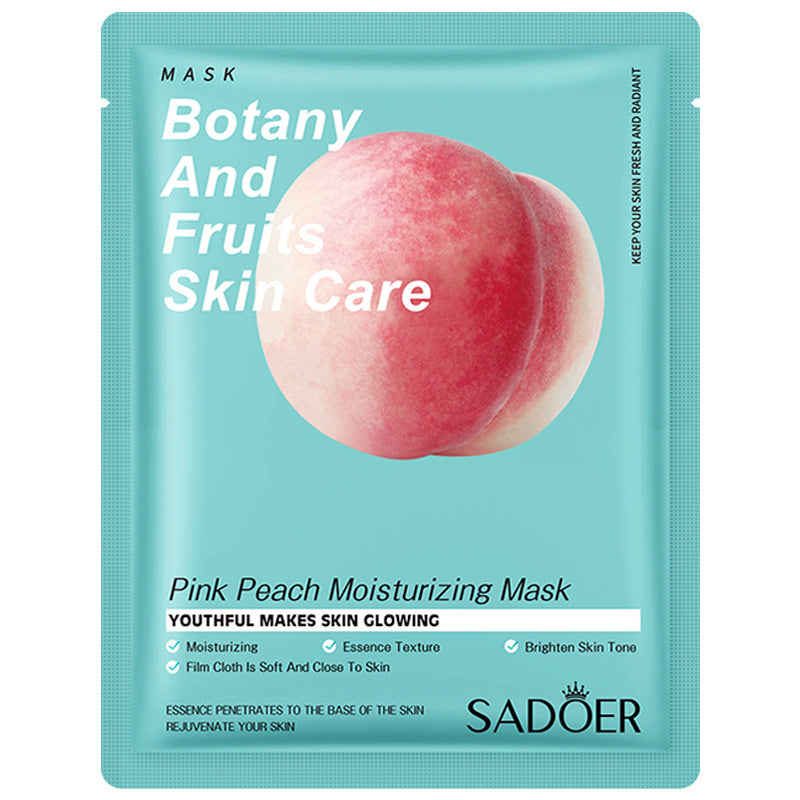 its zara peach facial  mask sheet