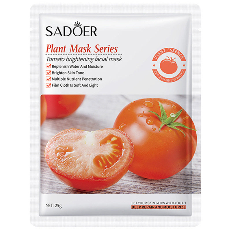 its zara tomato facial  mask sheet