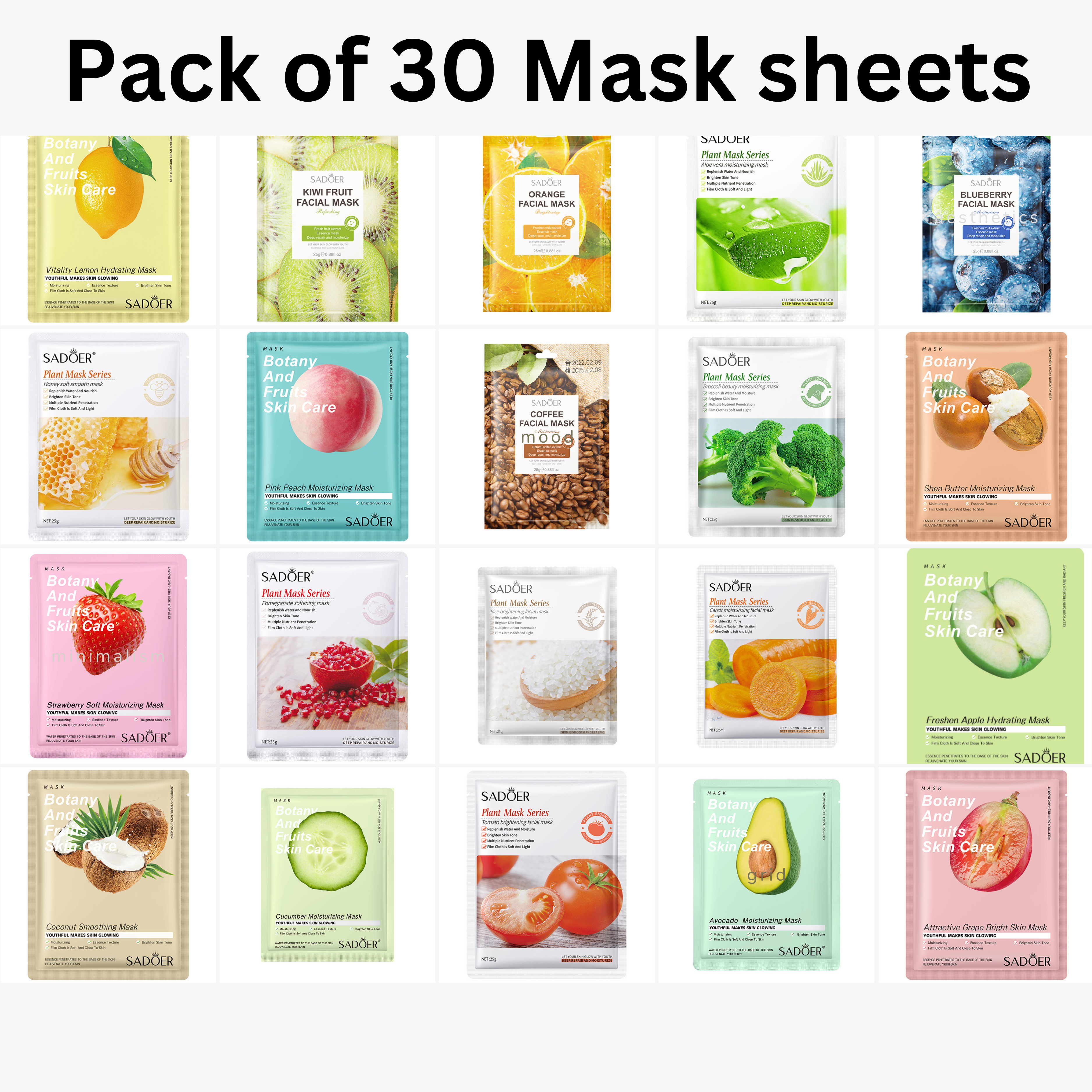 Soothing Brightening Face Sheet Mask